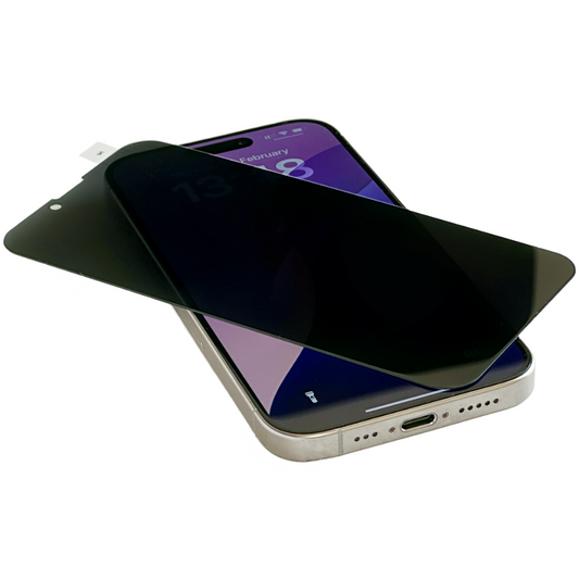 iPhone Premium Kaitseklaas (privaatsusfiltriga)
